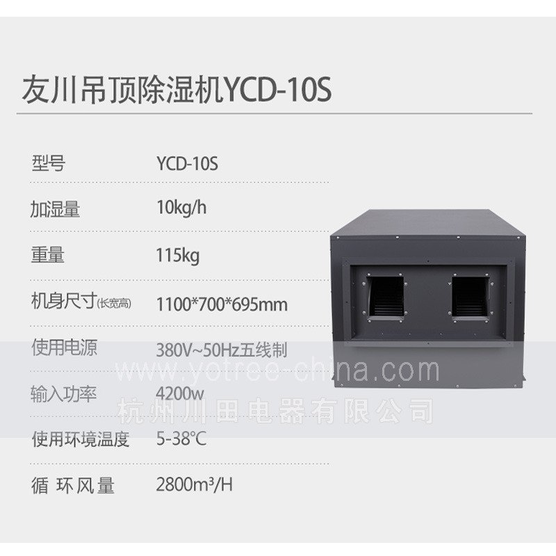 5、YCD-10S  地下室吊頂除濕機 技術(shù)參數.jpg